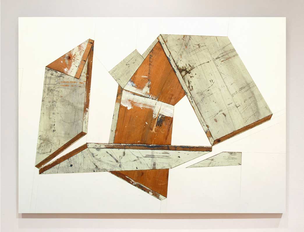 assemblage with found object